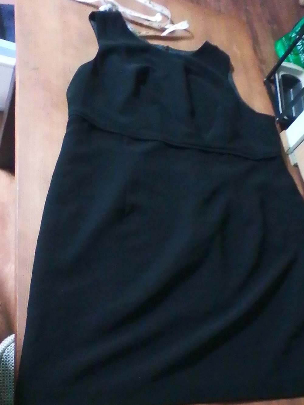 Coldwater Creek Black Mini Sheath Dress